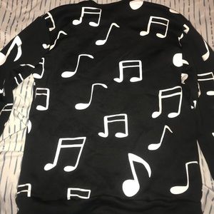Music note Crewneck